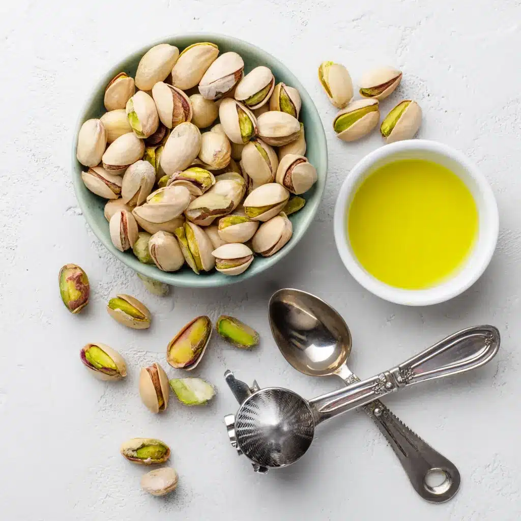 Ingredients for Homemade Pistachio Paste