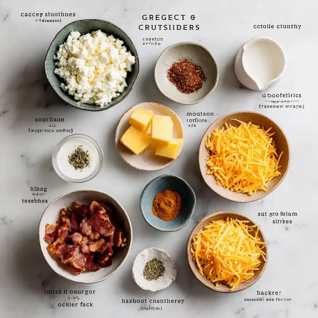 Ingredients for Starbucks-style egg bites