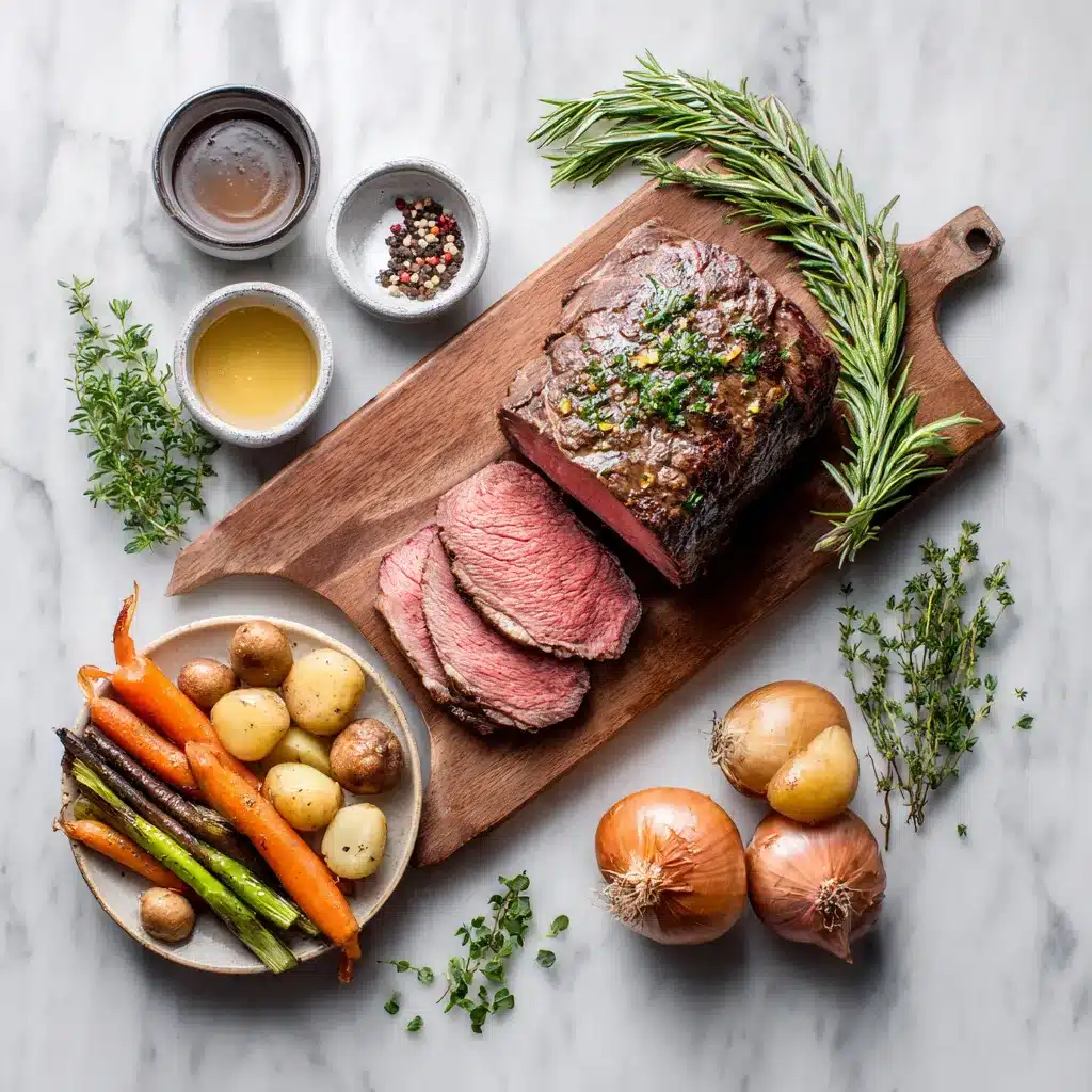 Printable recipe card for beef sirloin roast crock pot