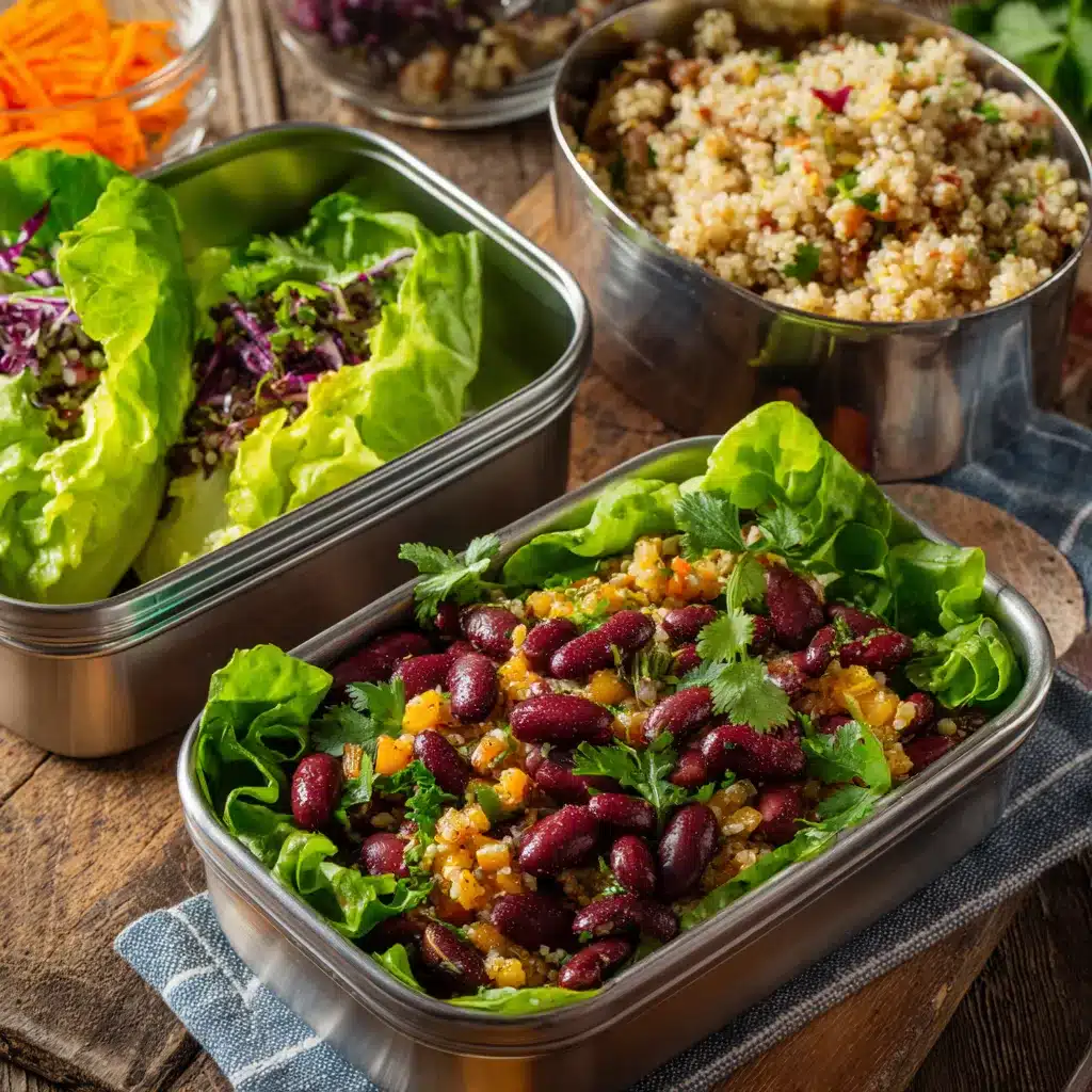 serving ideas for dense bean salad recipe