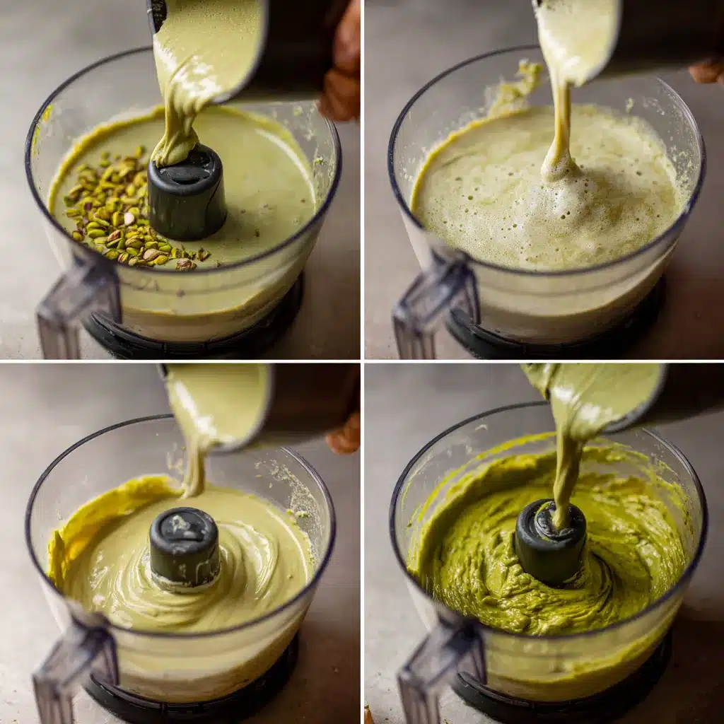 How to blend pistachios into paste