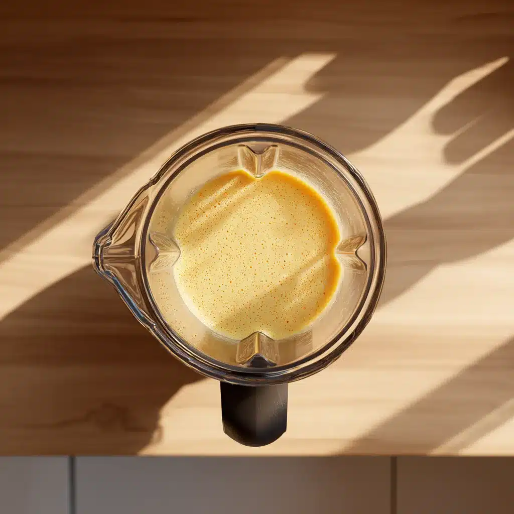 Blending egg mixture for air fryer egg bites