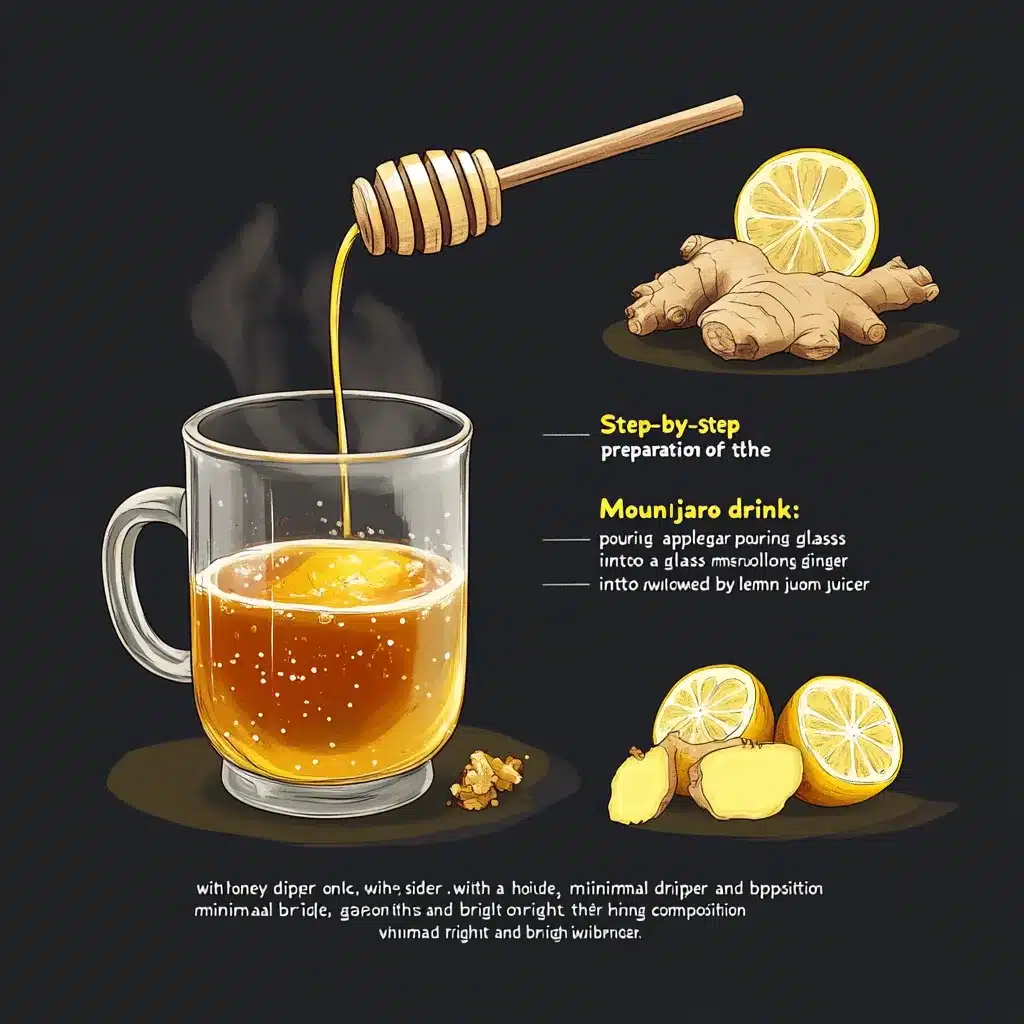 Preparing the Brazilian Mounjaro recipe step-by-step