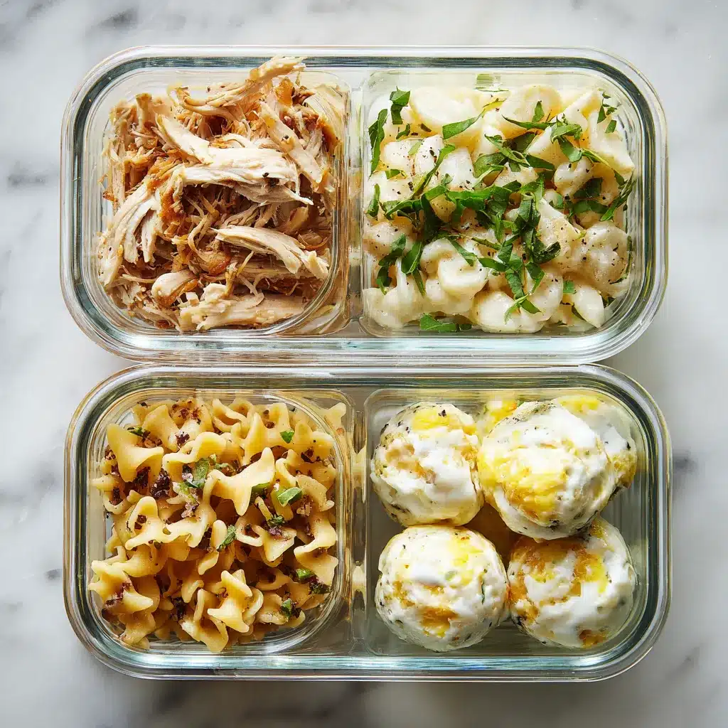 slow cooker meal prep recipe containers