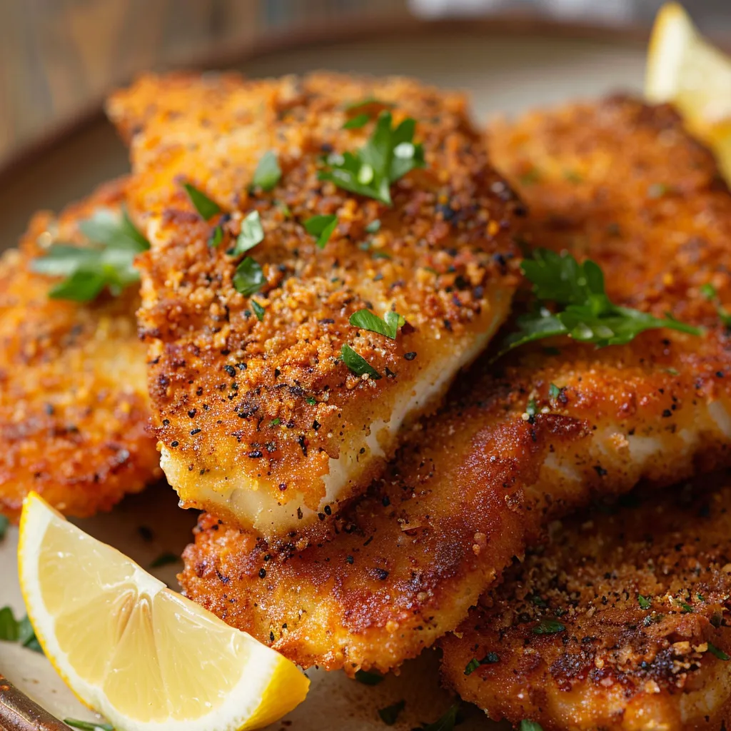 Southern catfish with coleslaw
