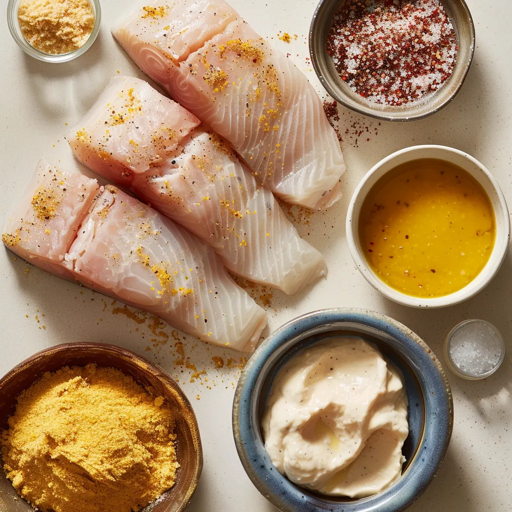 ingredients for air fryer catfish recipe
