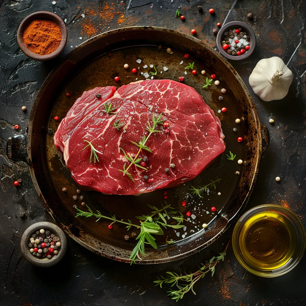 Ingredients for air fryer beef roast