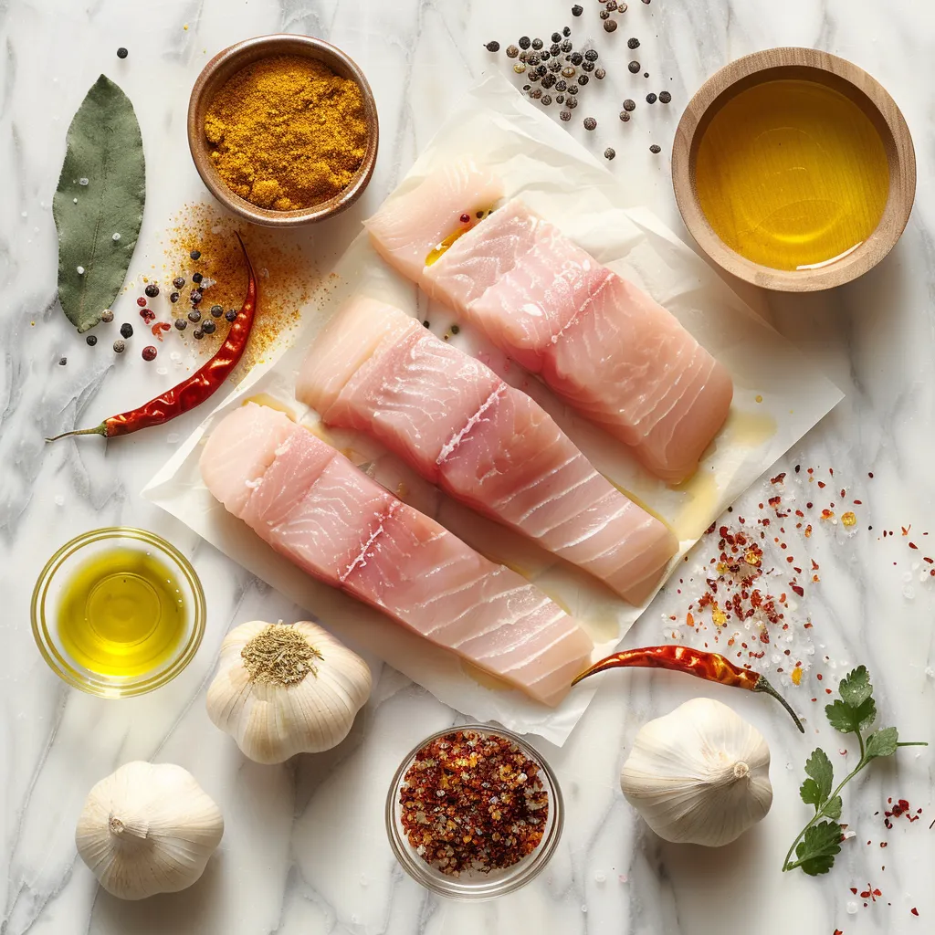 tilapia recipe air fryer ingredients