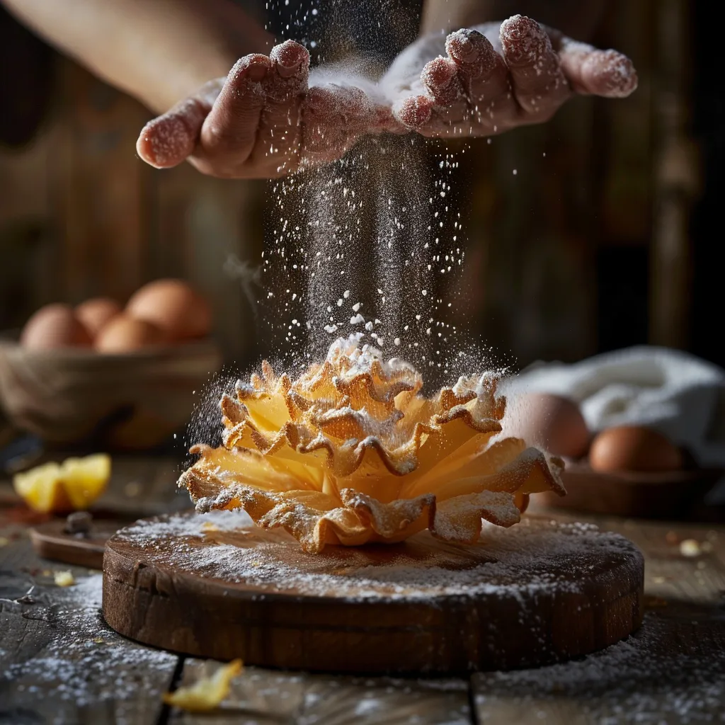 Coating blooming onion in batter before air frying