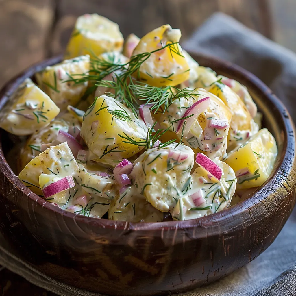 Potato Salad Recipe No Egg – Creamy, Easy & Picnic-Perfect