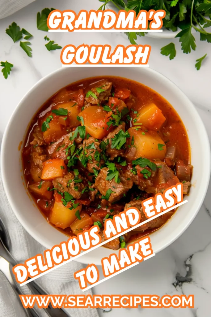 Old-Fashioned One-Pot Goulash Recipe