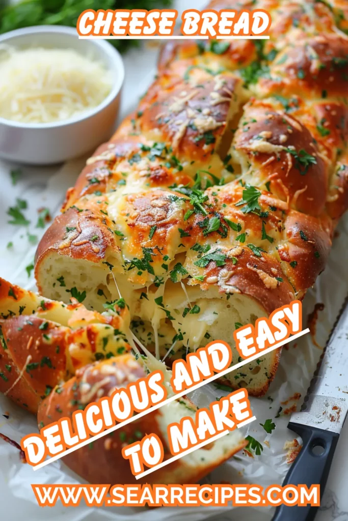 Easy cheese bread recipe