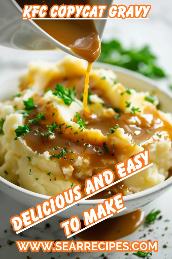 KFC copycat gravy recipe