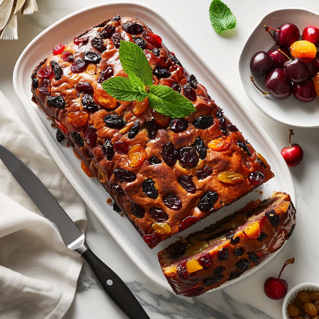 Effortless 3 Ingredient Fruit Cake (Quick & Delicious)