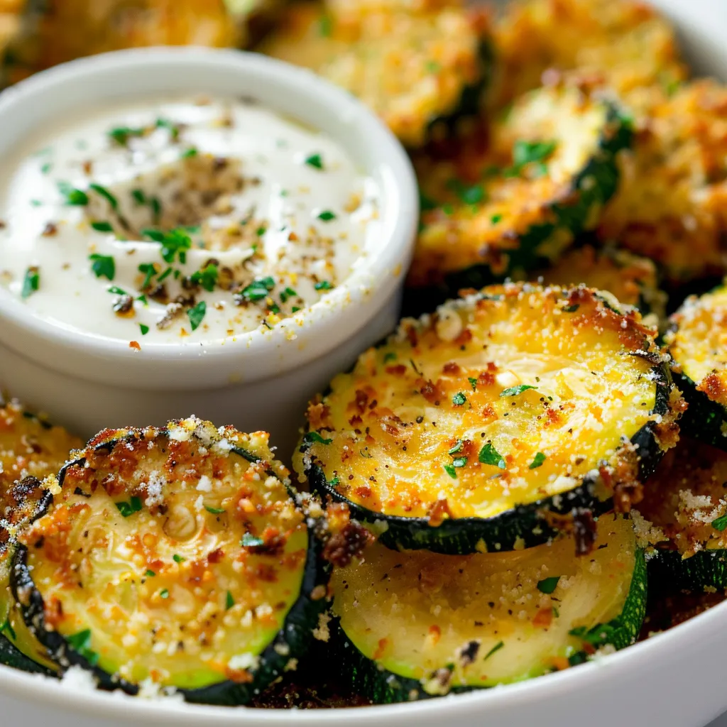 Crispy Fried Pickle Chips with Buttermilk Ranch