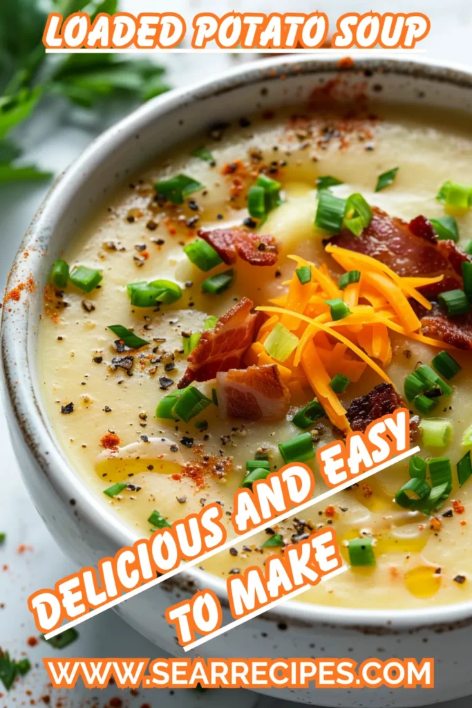 The best homemade loaded potato soup recipe