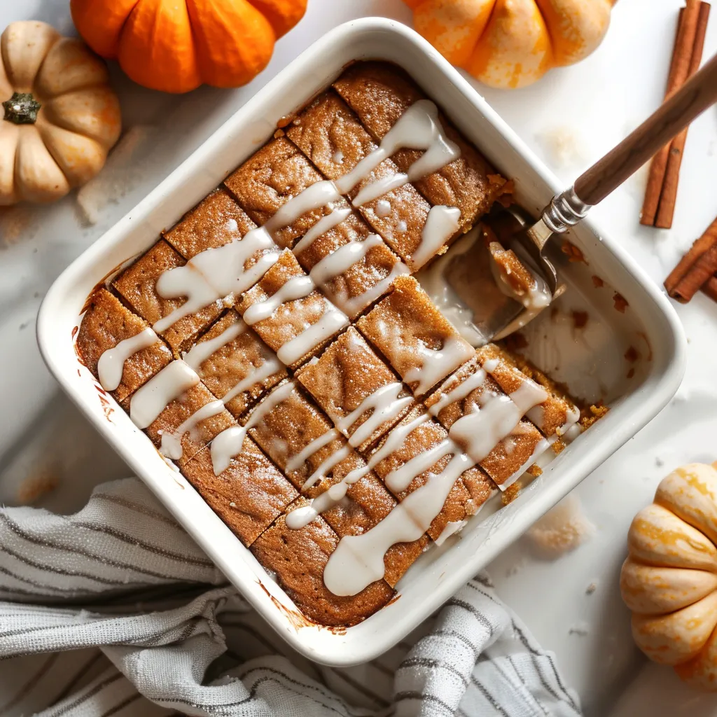 Pumpkin Honey Bun Cake with Pumpkin Puree and Cinnamon Swirl