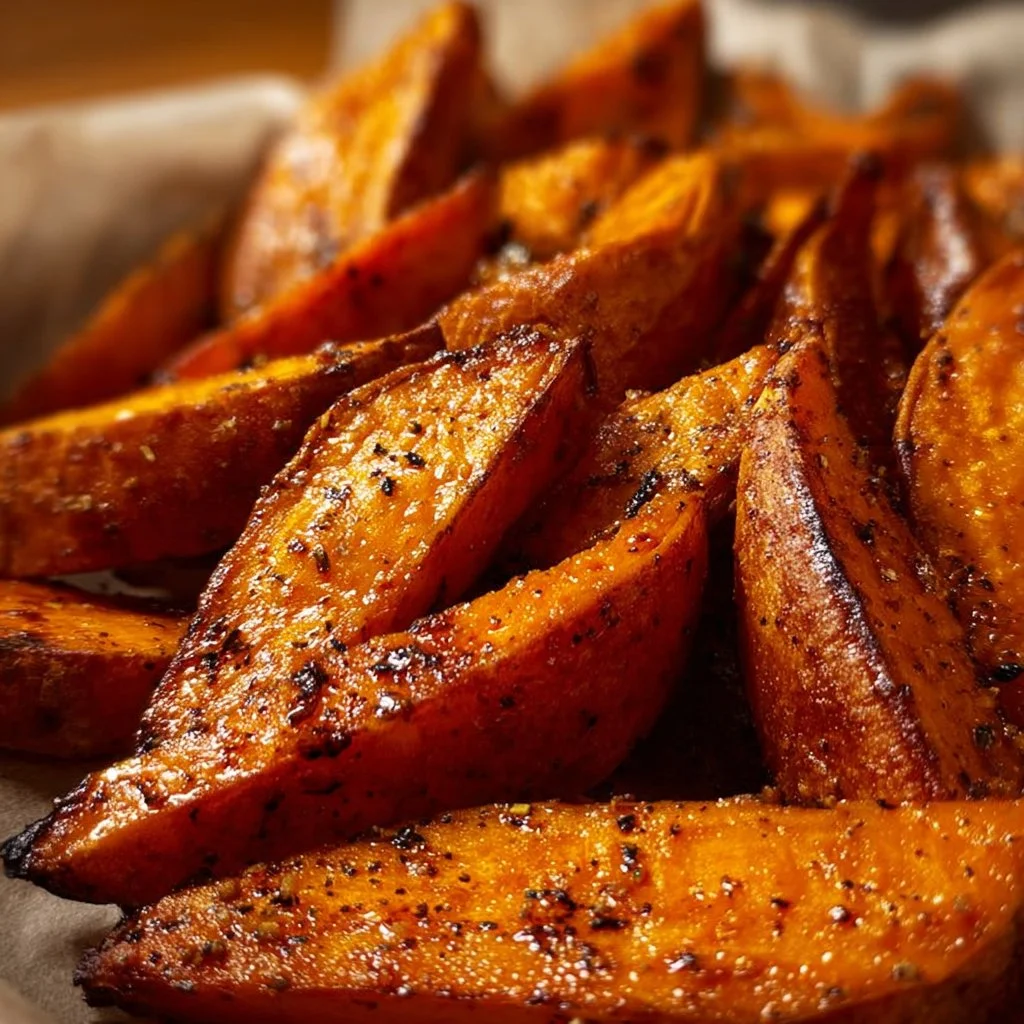 Roasted Sweet Potato Wedges