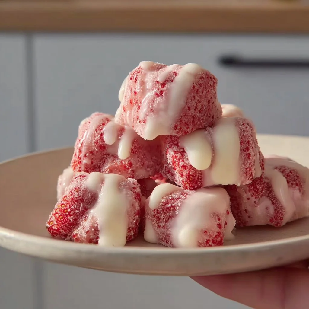 Strawberry Yogurt Bites