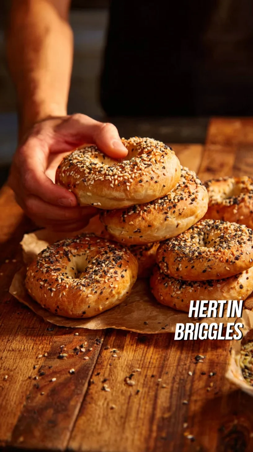 Wholesome Delights: 4-Ingredient Protein Bagels to Boost Your Day