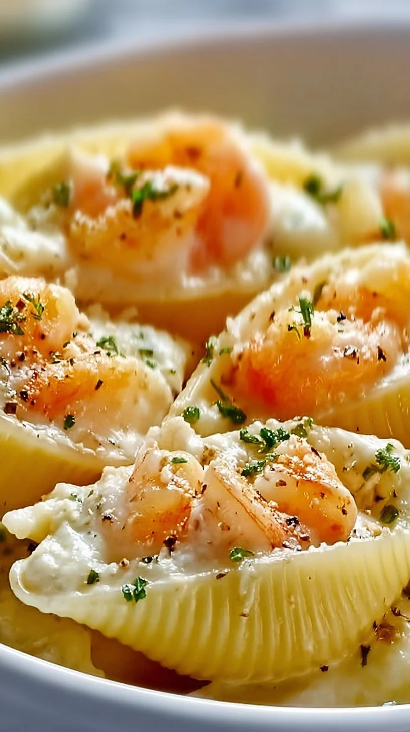 Creamy Seafood Stuffed Shells for Ultimate Comfort Dining