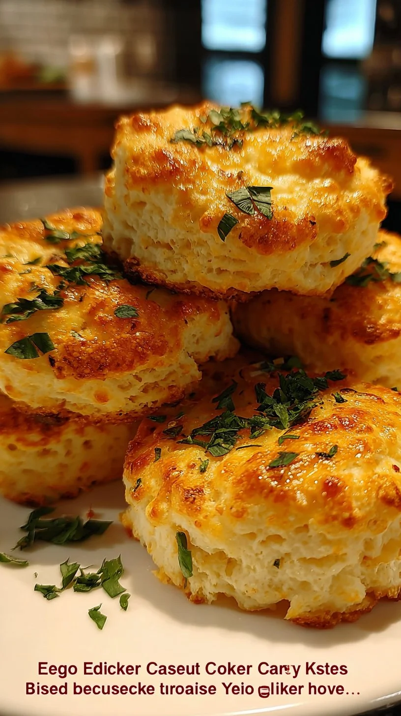 Whip Up Some Comfort: Easy Air Fryer Keto Cheddar Cottage Cheese Biscuits