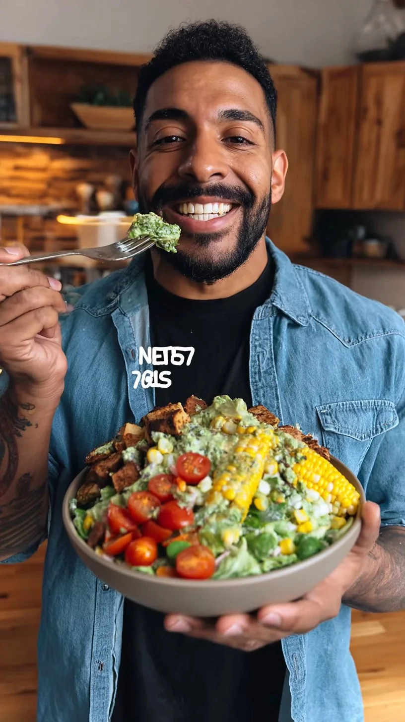 Honey Barbecue Chicken Salad For Weight Loss