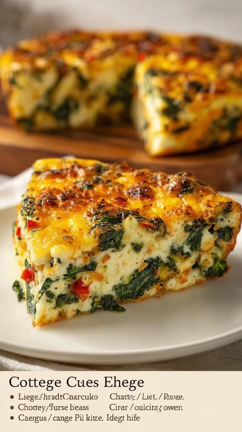 Wholesome Keto Comfort: Delicious Cottage Cheese Casserole for the Perfect Dinner
