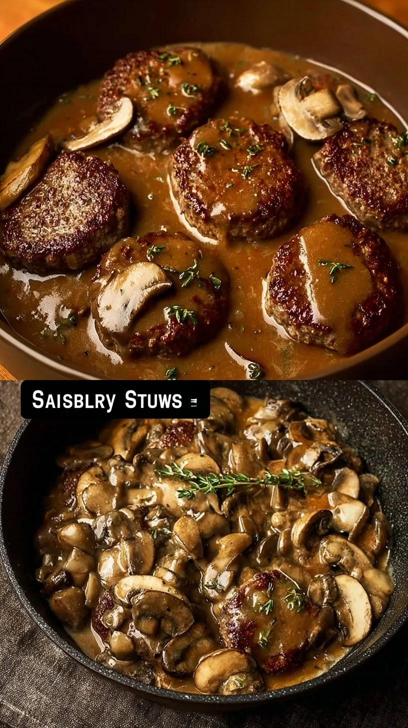 Cozy Up with Salisbury Steak: The Ultimate Ground Beef Comfort Dish