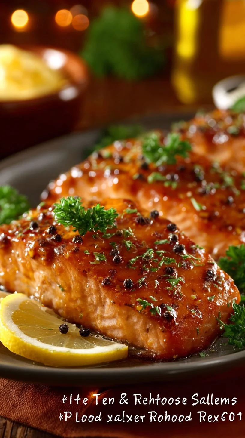 Indulge in Flavor: Texas Roadhouse Honey Garlic Glazed Salmon