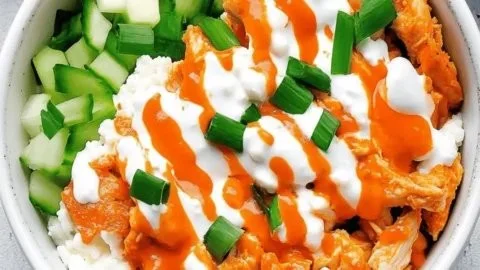 Buffalo Chicken Cottage Cheese Bowl: A Perfect Protein Power-Up