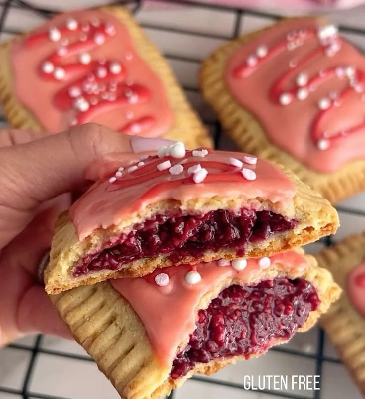Healthy Protein Pop Tarts packed with delicious flavors and high protein content