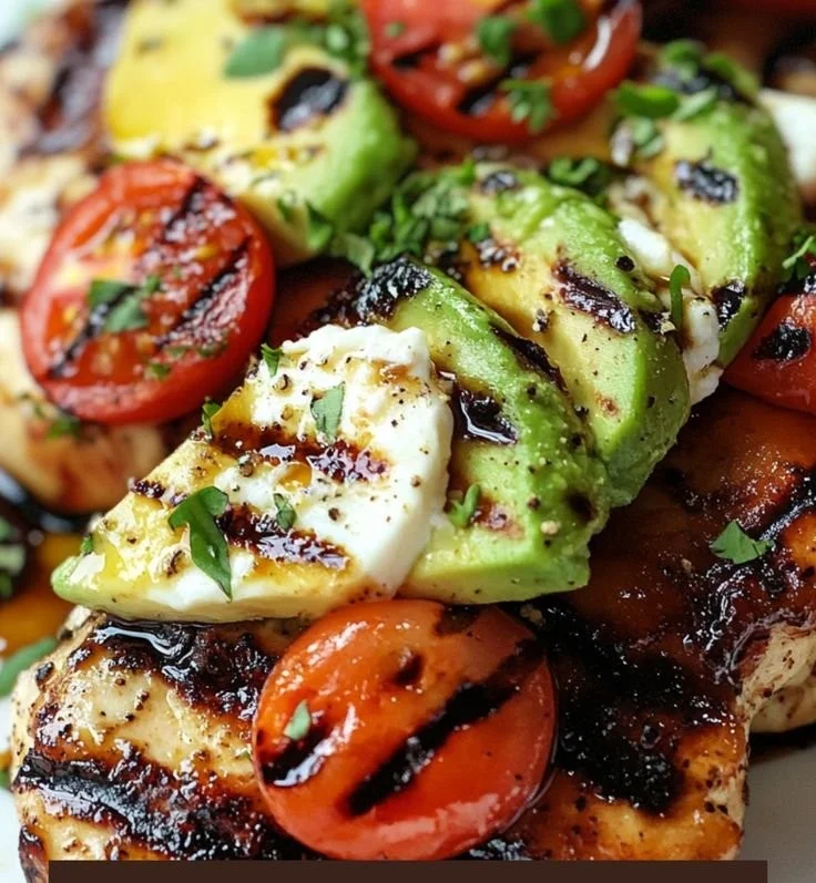Juicy Grilled California Avocado Chicken