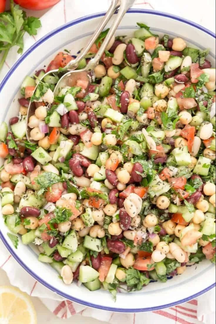 Mediterranean Bean Salad