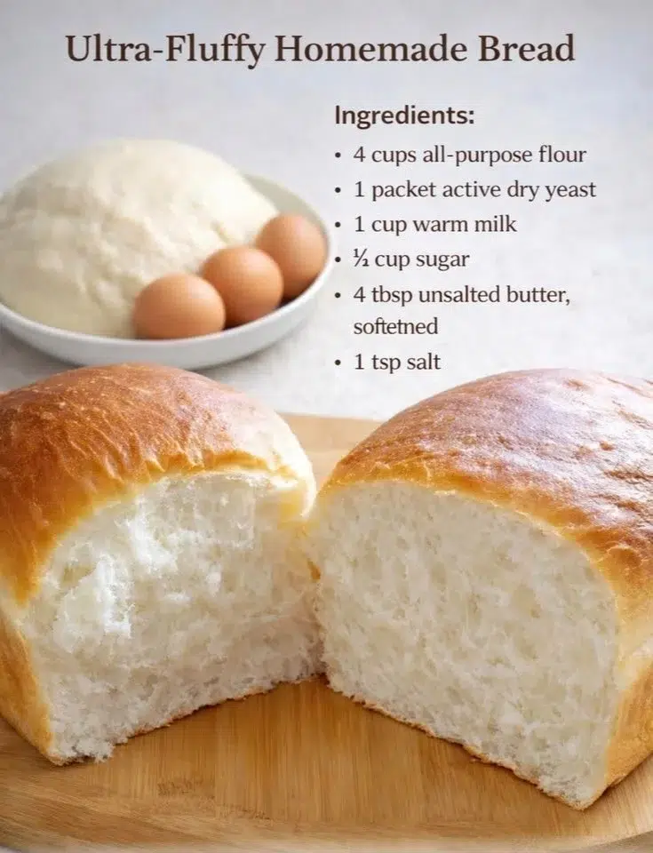 Freshly baked homemade bread recipes for sweet breads and more