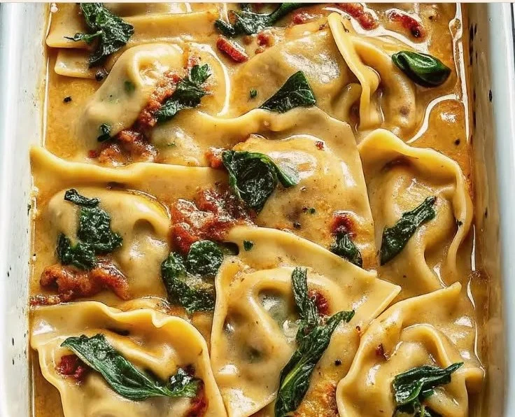 Trader Joe’s Viral Dumpling Bake